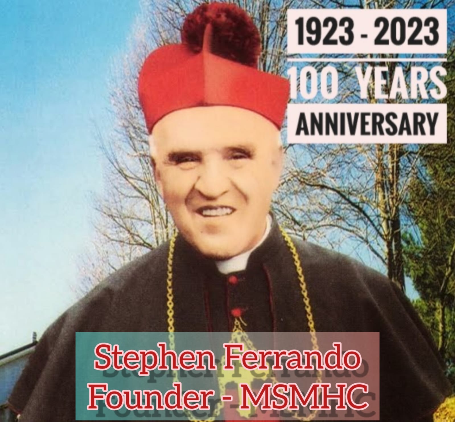 Centenary Year of the Arrival of Stephen Ferrando to India 